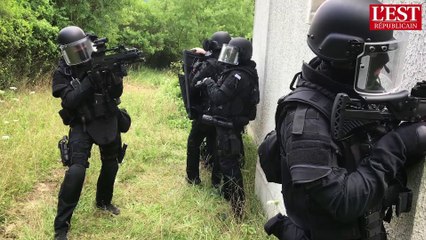 Le RAID 54 à l'entraînement