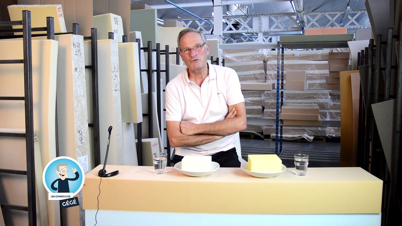 La mousse pour coussin extérieur. Les conseils de Gégé - Matelas Pour Tous
