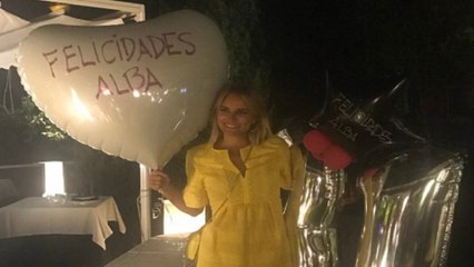 El fiestón anticipado de cumpleaños de Alba Carrillo