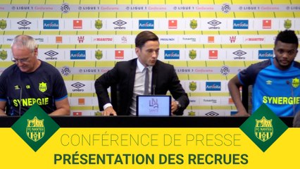 Conférence de présentation des recrues