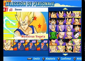 Desbloquear todos los personajes de dragon ball z tenkaichi tag team