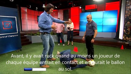 Rugby - La nouvelle règle du ruck