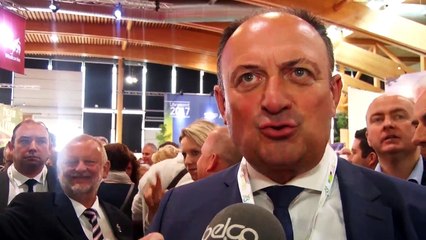 Passage de témoin à l'ouverture de la 83e Foire de Libramont