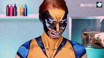 Madeyewlook! Comic Book Wolverine Makeup Tutorial (Marvel).mp4