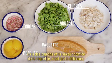 Le chef et mannequin Franco Noriega a trouvé le snack parfait