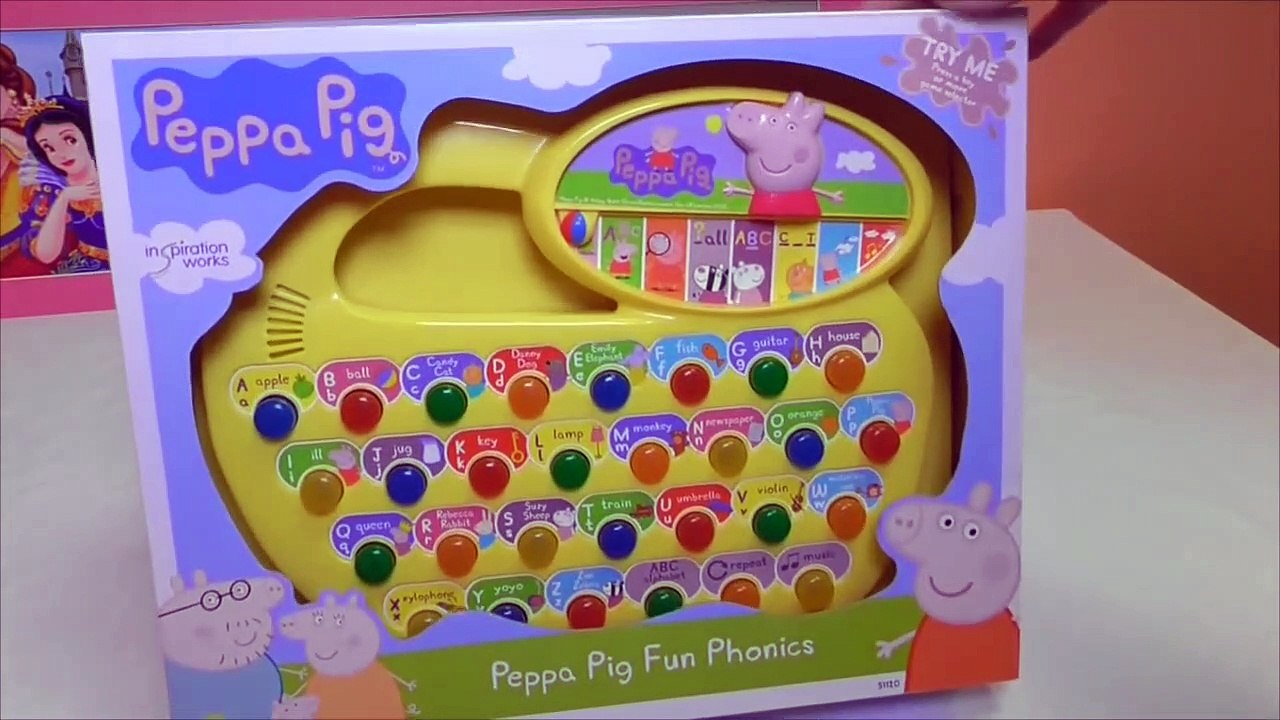 Little Kelly - Toys & Play Doh  - PEPPA PIG ALPHABET PIANO (Kids Fun, Peppa Pig)-oVWXsexcPi