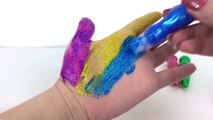 Corps les couleurs la famille doigt Apprendre apprentissage garderie peindre rimes chanson vidéo Compilation eggvi