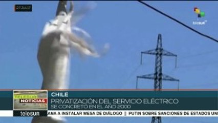 Chile: industria eléctrica, servicio deficiente pese a privatización
