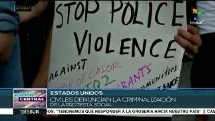 Manifestantes contra toma de posesión de Trump serían encarcelados