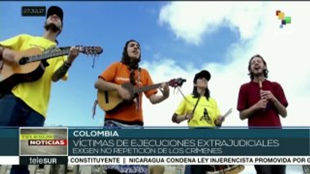 teleSUR noticias. Colombia: madres de falsos positivos exigen justicia