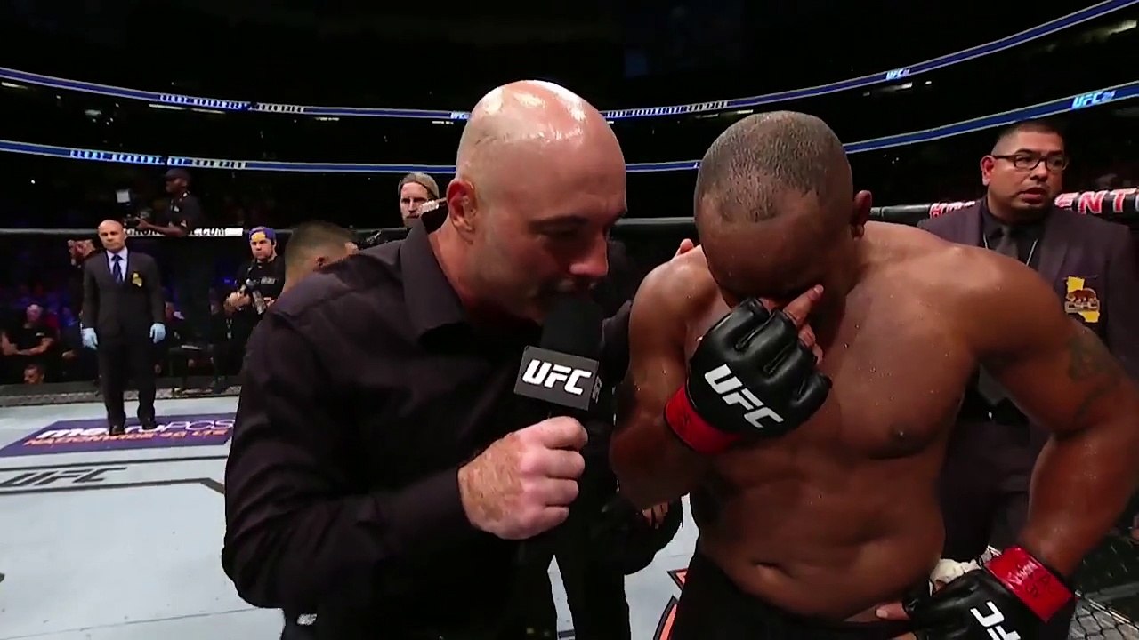 UFC 214: Daniel Cormier Octagon Interview