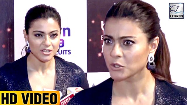 Kajol's RUDE Behaviour With Reporters At Big Zee Entertainment Awards 2017