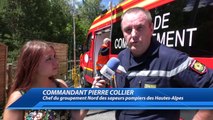 Hautes-Alpes : pas moins de 3 hectares partis en fumée à Briançon