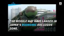 North Korea fires ballistic missile toward Japan
