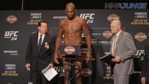 Jon Jones official UFC 214 weigh-in