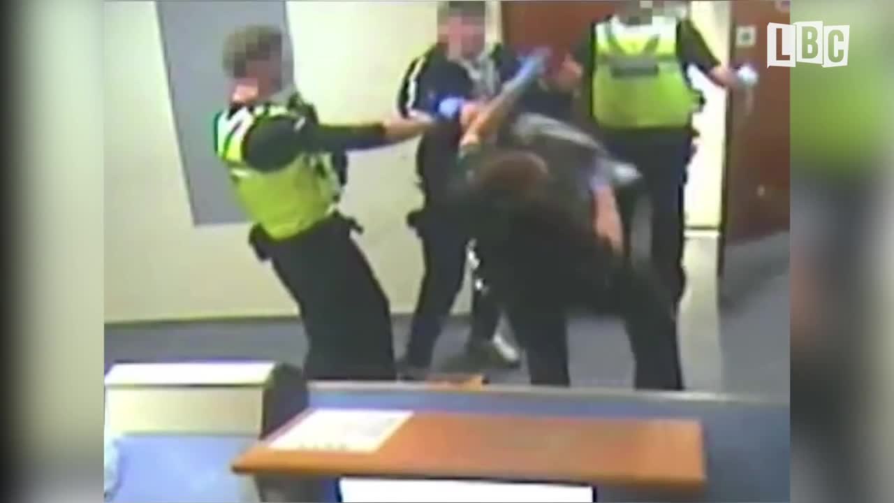 Arrested Man Knocks Out Police Officer During Vicious Assault