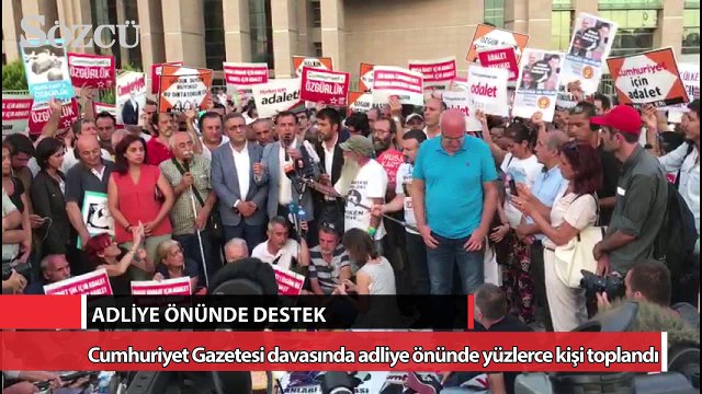 Cumhuriyet Davası'nda büyük destek!