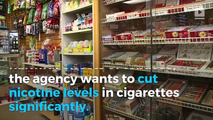 FDA proposes cutting nicotine in cigarettes to non-addictive levels