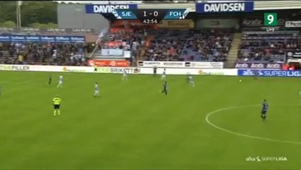 Mads Aaquist GOAL HD - Sonderjyske 1-1 Helsingor 28.07.2017