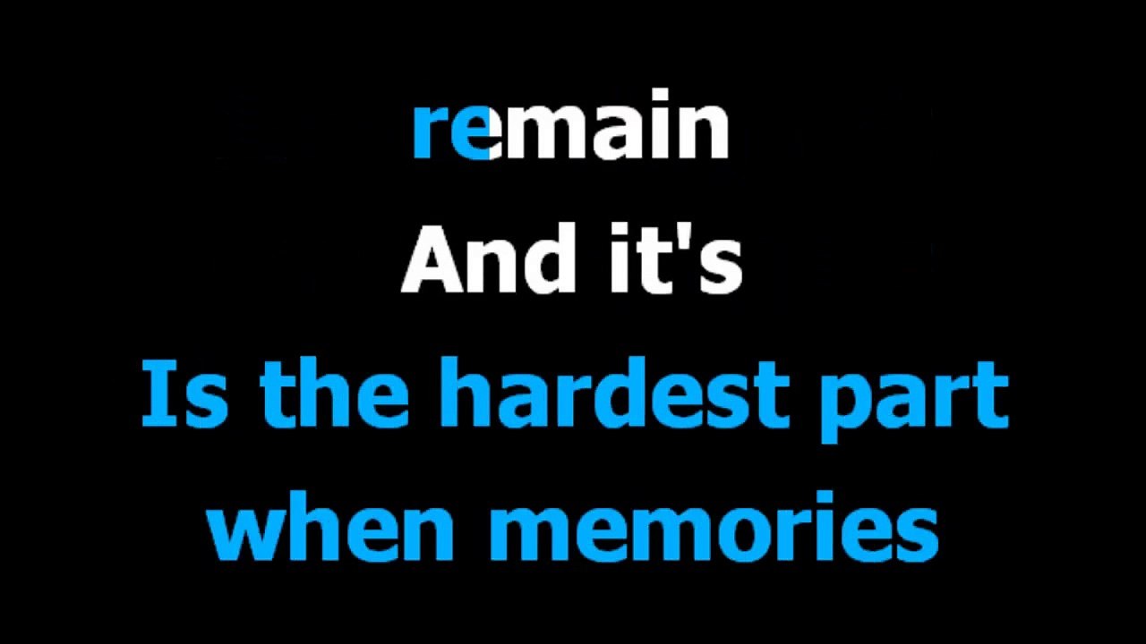 Sad songs  - Elton John  - Karaoke  - Lyrics