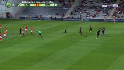 Axel Disasi Goal HD - Nimes 0 - 1 Reims - 28.07.2017