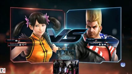 Tanukana Beating shit out of tekken players