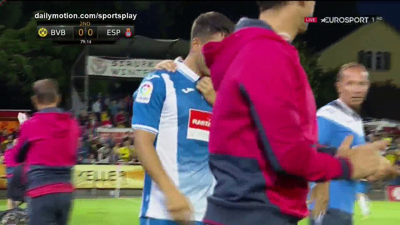 Pablo Piatti Goal HD - Borussia Dortmund 0 - 1 Espanyol - 28.07.2017 (Full Replay)