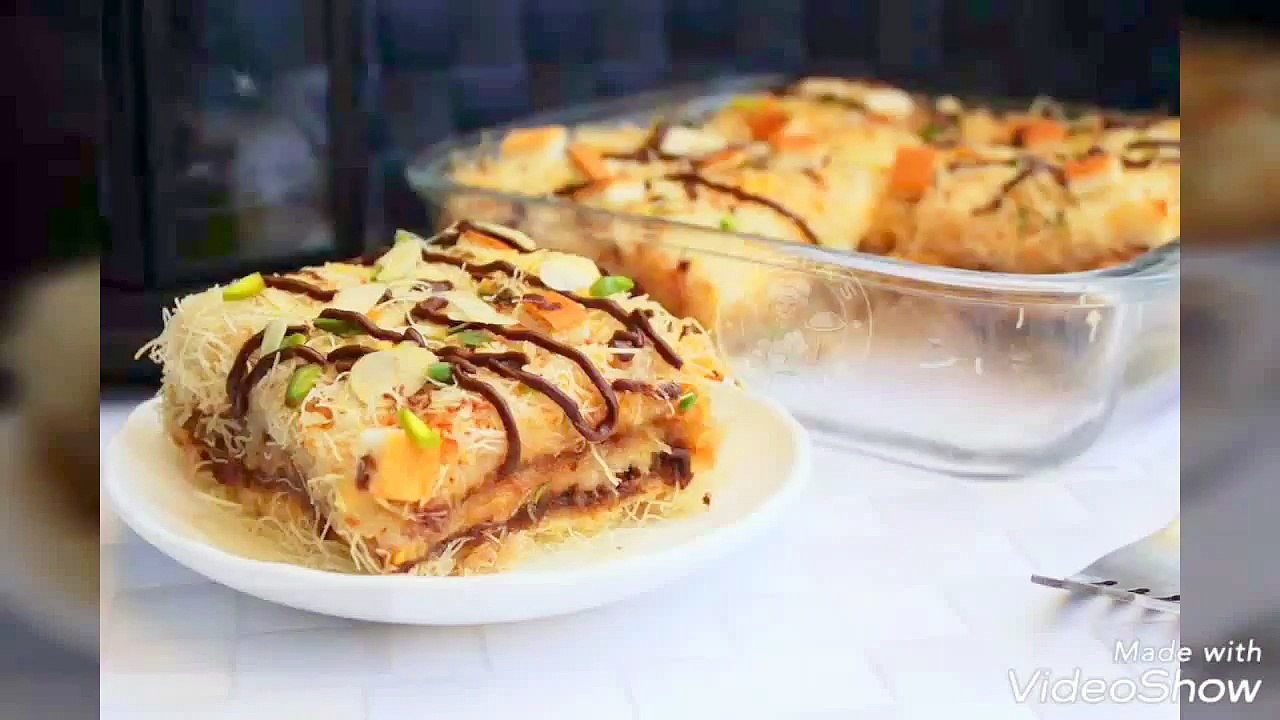 Bread kunafa Lasagna