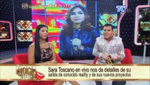 PART 2 - Sara Toscano en vivo nos da detalles de su salida de conocido reality y de sus nuevos proyectos