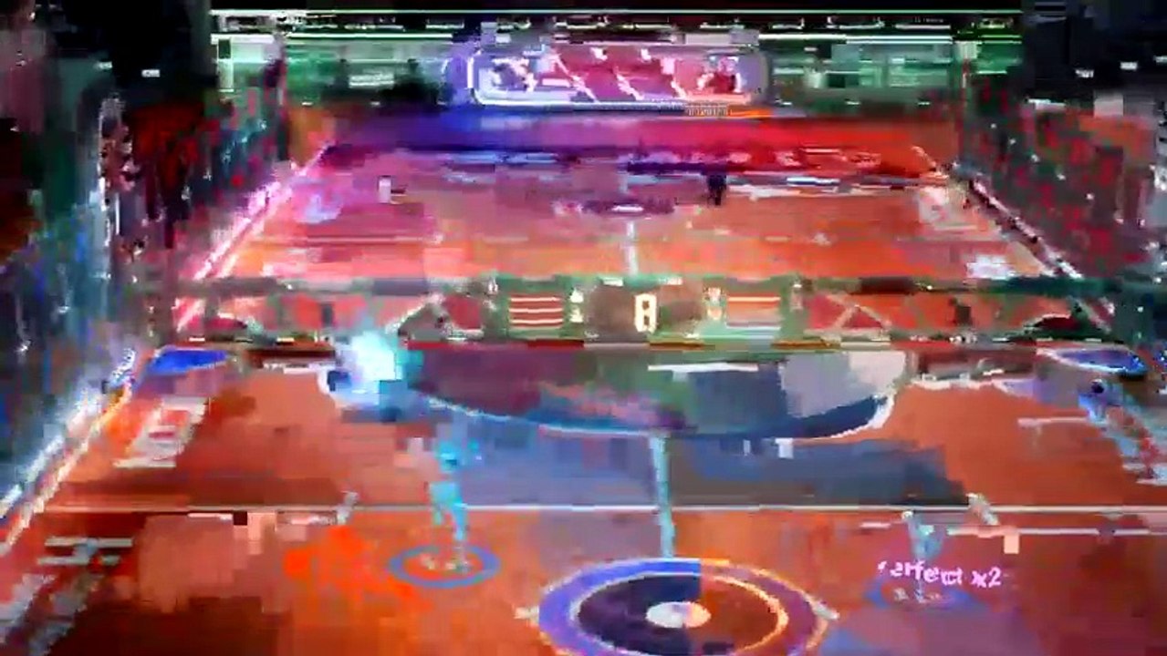 Playing Disk Jam (7)