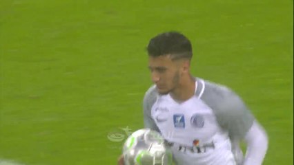 But de Said Benrahma v Brest (Ligue 2) [HD] 28/07/2017
