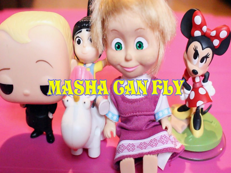 MASHA & THE BEAR CAN FLY  BOSS BABY AGNES GRU  MINNI MOUSE DREAMWORKS DESPICABLE ME Toys BABY Videos, MICKEY , DISNEY ,