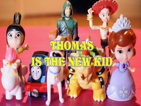 THOMAS & FRIENDS IS THE NEW KID AGNES GRU MAX GREEN ARROW BOWSER JESSIE SOFIA Toys BABY Videos, DESPICABLE ME 3 , THE SE