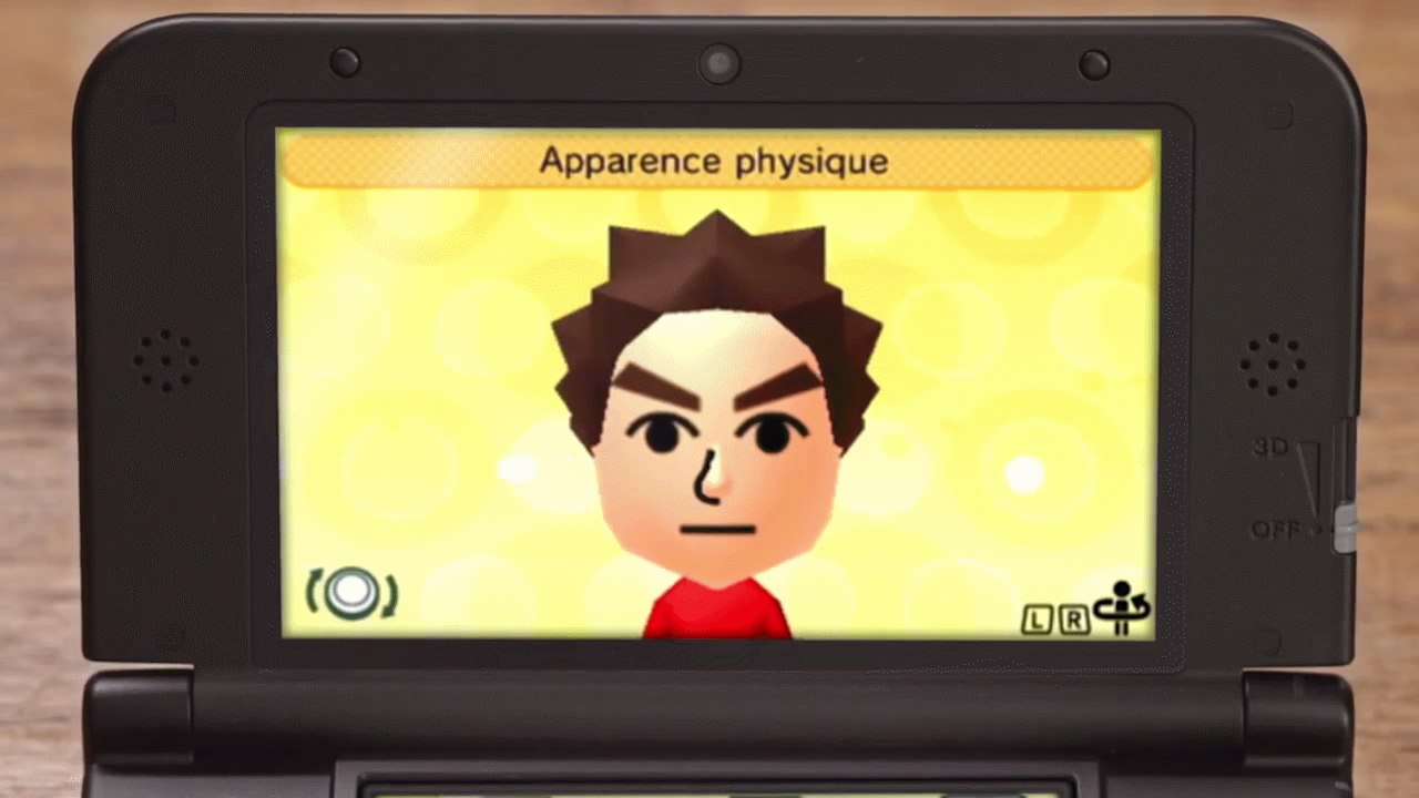 Tomodachi Life ! - Pub 01 - Création d'un Mii