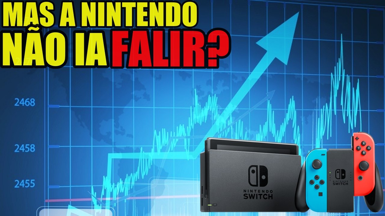 NINTENDO DIVULGA NÚMEROS DE VENDAS DO SWITCH