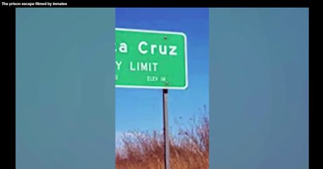 Filmam fuga de PRISÃO de segurança máxima