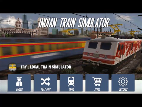Local train simulator for Mumbai android.game by Indian train simulator