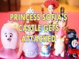 PRINCESS SOFIA'S CASTLE GETS ATTACKED GIDGET DORAEMON JESSIE AGNES GRU THOMAS & FRIENDS  Toys BABY Videos, DISNEY , JUNI