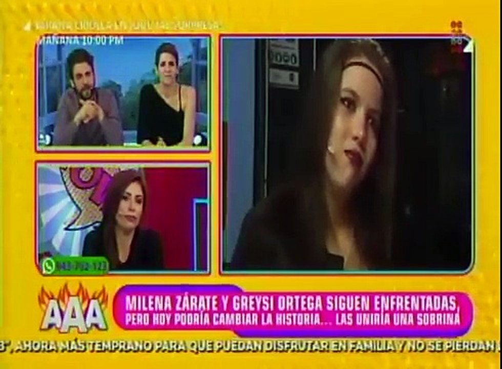 Milena Zárate deja de lado las diferencias y acepta conocer a la hija de Greysi Ulloa