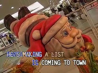 Santa Claus Is Coming To Town - Video Karaoke (Canary)