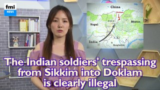 Chinese Propaganda MEDIA warning to INDIA ( Rented Actors ) INDIA - CHINA border doklam.