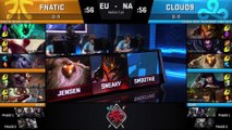 FNC vs C9 Highlights Rift Rivals EU & NA 2017 Fnatic vs Cloud9