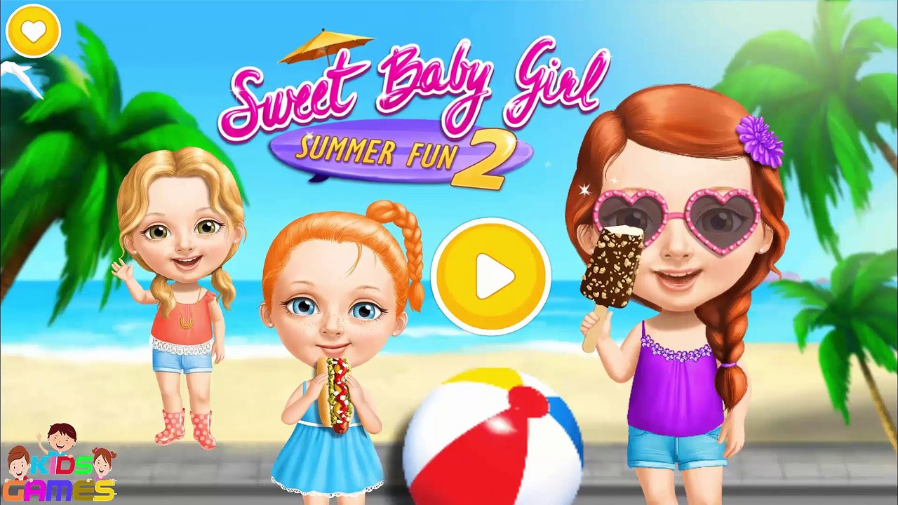 Fun Baby Care Sweet Baby Girl Summer Fun 2 Makover & Hair Salon