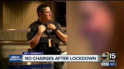 Man accused of lockdown at Sky Harbor won’t be charged