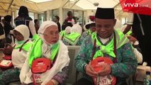 Jemaah Haji Indonesia Tiba di Masjidil Haram