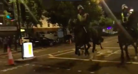 Police Clash With Rashan Charles Protesters in Dalston