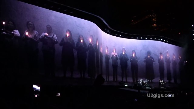 U2 w/ Patti Smith Paris Mothers Of The Disappeared 2017-07-25 - U2gigs.com