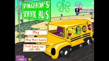 Bob léponge école autobus Bob léponge pantalons carrés des jeux