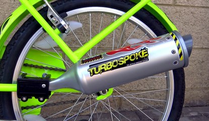 EXHAUST TURBO SPOKE BIKE GRAZIELLA 20