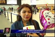 Cientos de peruanos regresaron al país en Fiestas Patrias